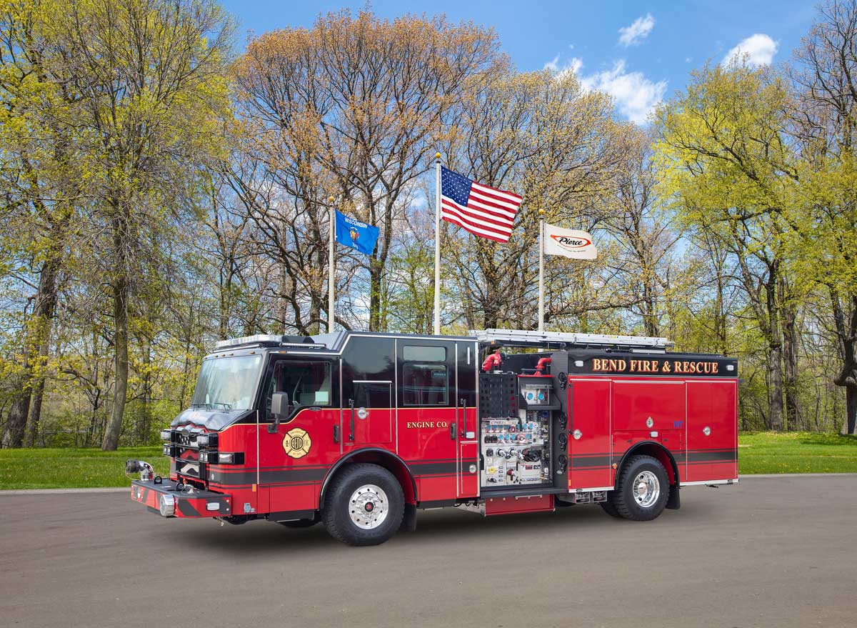 Bend Fire and Rescue Pierce Fire Truck