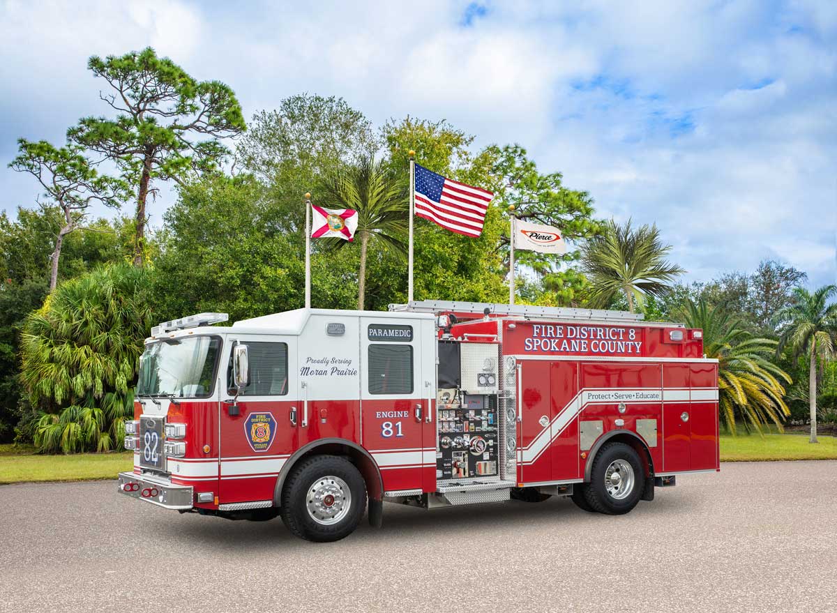 Pierce Fire Truck Spokane County