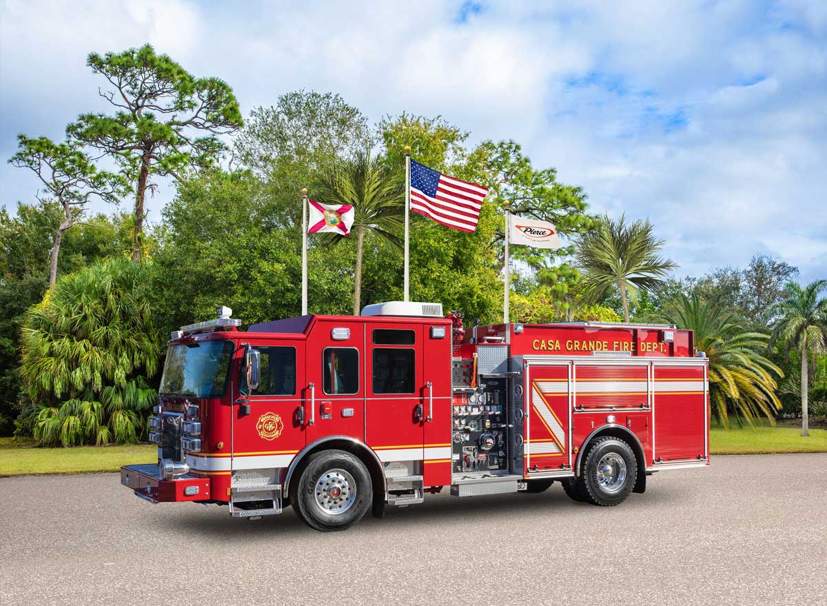 Casa Grande Fire Department Pierce Fire Truck